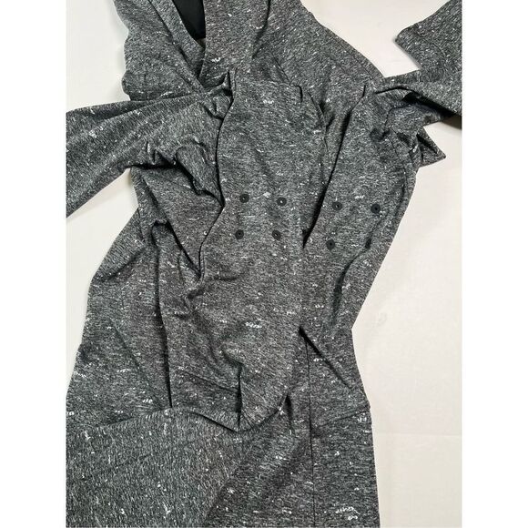 Lululemon Fresh Form Hoodie Black White Print Men Extra Large M3CEIS Athleisure - Picture 8 of 12